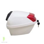 N moto szállítódoboz (30 l), szürke
