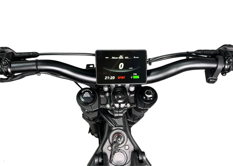E Ride Pro kijelző
