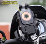 Motoros telefontartó – univerzális, kormányra szerelhető, stabil rögzítéssel
